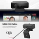 Веб-камера Lenovo 310 FHD Webcam Black Full HD 2Mp - изображение 7