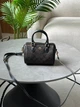 Сумка жіноча шкіряна з принтом в стилі Coach Rowan Brown Satchel In Signature Canvas - изображение 7