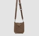 Сумка жіноча з принтом Hermes Evelyne 18 Beige - изображение 2