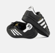 Женские кроссовки с вишивкой Adidas Superstar черные 39 - изображение 4