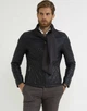 Куртка кожаная Pierre Cardin в тёмно-синем цвете - размер 27/54 (XL)(РСЕ160105) - изображение 4