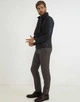 Куртка кожаная Pierre Cardin в тёмно-синем цвете - размер 27/54 (XL)(РСЕ160105) - изображение 6