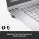 Комплект Logitech MX Keys for Business UA Graphite + Desk Mat Studio Series Mid Grey (MX920-010933) Logitech MX920-010933 1060723 - изображение 2