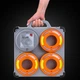 Комплект фонарей профессиональных Mactronic O-Flare 40 Lm Amber Magnetic Recharg 12/220V PSD0113 (DAS303745) - изображение 17