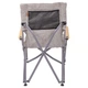Крісло розкладне Bo-Camp Chelsea Grey 92х20х15 см алюміній сіре - зображення 6