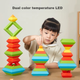 Конструктор CAREBABY Башня из строительных блоков с крупными частицами 45 деталей - изображение 9