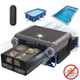 Умный робот-скиммер для бассейна iHunt BRO Robo Skimmer Solar, солнечная зарядка, до 200 м², более 15 часов работы, IPX8, пульт ДУ - изображение 2