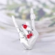Брошь женская BROCHE бижутерия Рука Rock-n-roll серебристая BRSF110878 - изображение 3