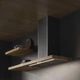 Т-образная вытяжка Elica BIO BLRO/A 90 ROVERE Черный / Натуральный дуб - изображение 2