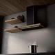 Т-образная вытяжка Elica BIO BLRO/A 90 ROVERE Черный / Натуральный дуб - изображение 3