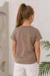 Футболка детская NoBrand Classic кулирная гладь бежевый 98 (TSH-GIRL-BEG-98) - изображение 2