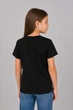Футболка детская NoBrand Classic кулирная гладь черная 98 (TSH-GIRL-BLK-98) - изображение 2