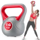 Гиря Gymtek 14 кг Червона (5907766662501) - зображення 6