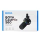 Микрофон динамический геймерский BOYA CastMic S60 проводной USB XLR Black - изображение 12