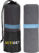 Полотенце микрофибра Actiget Спортивное 180 x 100 см Темно-серое (ACT0190) - изображение 1