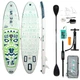 Доска для плавания SUP FunWater Tiki SUPFW05D 3.2м Green (0810098388023) - изображение 1