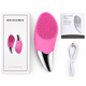 Ручная электрическая щетка-массажер для лица Sonic Facial Brush силиконовая - изображение 6