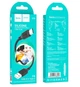 Кабель HOCO X90 Cool silicone charging data cable for Type-C Black - изображение 2