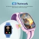 Дитячий годинник з сімкою Lemfo KH18 з GPS трекером, 4G звʼязком, камерою 360°, прослуховуванням, 16 ГБ пам’яті та до 7 днів роботи Телефон на руку для дитини Чорний - зображення 3