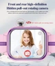 Дитячий годинник з сімкою Lemfo KH18 з GPS трекером, 4G звʼязком, камерою 360°, прослуховуванням, 16 ГБ пам’яті та до 7 днів роботи Телефон на руку для дитини Чорний - зображення 13