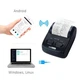 Портативный термо принтер чеков POS Vector H200 58мм Bluetooth. Мобильный принтер для пPPO Checkbox, СОТА (PS-H200) - изображение 4