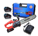 Акумуляторна ланцюгова пила BOXER BX-3312 30 см, 2 АКБ 24V/6Ah, 4100 об/хв, кейс - зображення 1