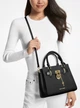 Сумка жіноча Michael Kors Hamilton Small Leather Satchel натуральна шкіра - изображение 4