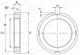 Гайка стопорная KM02 (KM02) CX - изображение 2