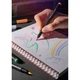 Фломастеры Faber-Castell кисточки Black Edition Pastel пастельных цветов, 6 цветов (32357) - изображение 5