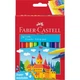 Фломастери Faber-Castell Замок Felt tip pen Castle у картонній коробці 24 кольора (31632) - зображення 1