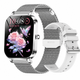 Smart Watch Silver 1.75” із фітнес-трекером, пульсометром і 2 ремінцями в комплекті - зображення 9