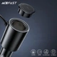 Автомобильное зарядное устройство для ACEFAST B8 Digital Display Car HUB Charger 2.4A, 90W, 4хUSB + Type-C Black (AFB8) - изображение 5