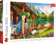 Puzzle Trefl Domek w górach 500 elementów (5900511374087) - obraz 1