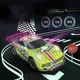 Дрифт машинка на радиоуправлении Porsche POWER Neon с подсветкой и дополнительным комплектом колес, скорость 20 км/час Салатовый (i7-171921) - изображение 5