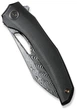 Нож складной туристический Weknife Ignio Mystery Box 8.39 см Damasteel Hakkapella / 6AL4V Черный (WE22042B-DS1 MB) - изображение 5