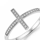Кольцо серебряное дорожка с фианитами Silver Style 17 р. (11311.12 sku:2300103725892) - изображение 2