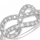 Каблучка срібна фантазія з фіанітами Silver Style 16.5 р. (10381.15 sku:2300103554140) - зображення 2