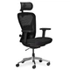 Крісло Mealux Q1 Air Fabric Black (арт HF-Q1 F/B) - зображення 1