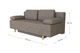 Прямий диван MÜNGER Sofa Bequem 192x92x80, з механізмом єврокнижка, з оббивкою з тканини Аляска 05 - зображення 6