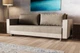 Прямий диван MÜNGER Sofa Ruhe 220x87x75, з механізмом єврокнижка, з оббивкою з тканини Mars 14 - зображення 5