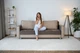 Прямий диван MÜNGER Sofa Ruhe 220x87x75, з механізмом єврокнижка, з оббивкою з тканини Mars 14 - зображення 8