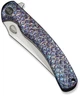Нож складной туристический Weknife Dracarys 9.1 см Böhler M390 / 6AL4V Пламенный (WE25061B-3) - изображение 6