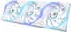 Вентилятор ASUS ROG Eurux GR120 ARGB Reverse Fan White Edition - Triple Pack (90DA00K3-B09020) - изображение 5