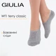 Жіночі слідки Giulia WF1 TERRY CLASSIC 36/40 Grey-light grey melange, низькі, махрові - зображення 1