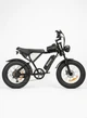 Велосипед електричний потужний електро фетбайк велосипед для дорослих fatbike з дисплеєм фарою на акумуляторі з крилами потужною рамою гірський чоловічий для міста села бездоріжжя Q20mini 48V 15AH 750W Ridstar Чорний 73950 - зображення 13