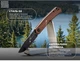 Ніж складаний кишеньковий Sencut Braxx 7.93 см D2 / Guibourtia Wood Дерево (S25089-3) - зображення 9