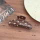 Крабик для волосся з метеликами ANbeauty Коричневий (AN0103719) - зображення 4