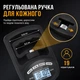 Електронний кистьовий динамометр ZY EH108 Чорний діапазон вимірювання до 180 кг, LCD-дисплей, USB, регульована ручка - изображение 3