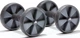 Ролики для пресу Core Rollers чорний Уні One Size ADAC-11604GR 1SIZE - изображение 1