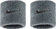 Напульсник SWOOSH CLASSIC WRISTBANDS 2PK сірий Уні One Size N.101.2405.005.OS 1SIZE - изображение 1
